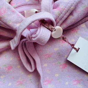 NWT  Love Shack Fancy Hoodie in Hibiscus, sill have gift box and packaging. XL